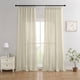 thumbnail image 1 of Set de 2 Paneles de Cortinas Joydeco Mezcla de Lino 52x213 cm Color Natural, 1 of 6