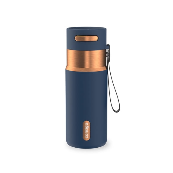 Contigo AutoSeal Leakproof Travel Mug, 16 oz (473 ml), Insulated Stainless Steel Tumbler for Hot Coffee & Tea or Cold Drinks, BPA & Lead-Free