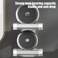 thumbnail image 6 of Wall Mount Soap Holder Plastic Bathroom Storage Rack with Drainage for Shower Sink Kitchen 1-Pack, 6 of 6