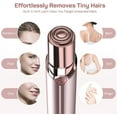 thumbnail image 6 of SEIHAI Facial Hair Removal for Women, Electric Painless Rechargeable Facial Hair Remover for Face, Lip, Chin with 2 x Replacement Heads, 6 of 8