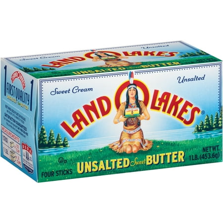 LAND O LAKES® Sweet Cream Unsalted Sweet Butter Sticks 4 ct Box