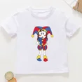 thumbnail image 3 of Camiseta de algodón con estampado de circo digital increíble para niños, camisetas de verano para niñas, ropa para bebés, camiseta de manga corta con dibujos animados para niños, 3 of 5
