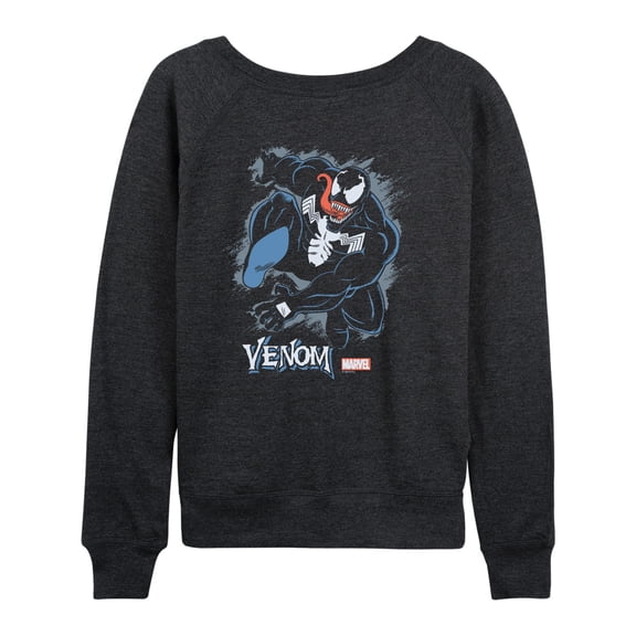 Marvel Venom - Grunge - Women's French Terry Pullover Sweatshirt