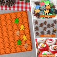 thumbnail image 4 of Gingerbread Man Silicone Mold, 77 Cavity Gingerbread Gummy Mold, Silicone Gingerbread Candy Mold,for Chocolate, Cookies, 4 of 5