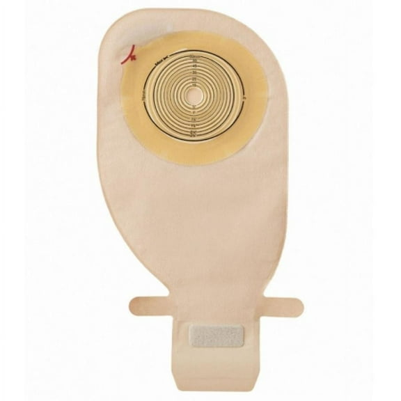 Assura Inspire Soft Seal Ostomy Pouch, One-Piece System, 11 Inch Length, 10 to 70 mm Stoma, Drainable, Transparent, 10 Count