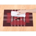 thumbnail image 3 of Unique Bargains 6 Packs Print Placemats for Dining Table Decor Red, 3 of 7