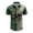01-Dark Green, variant on IWRICH Men's Hawaiian Shirt Casual Button down Short Sleeve Beach Dress Shirt for Summer Holiday 06-Green XL