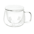 thumbnail image 1 of Infusion Glass Tea Cup, 12 oz Borosilicate Glass Mug with Infuser for Loose Leaf Tea - Citea, 1 of 1