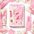 thumbnail image 4 of Set para el cuidado de los labios Lanolips, exfoliante labial y bálsamo labial con fresas, 4 of 6