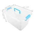 thumbnail image 4 of unbranded Portable Sand Tray with Lid Small Plastic Sand Box with Handle Outdoor Sand Tray Portable Sandbox Storage Box Children Toy Sandbox Handheld Sand Tray With Lid, 4 of 8