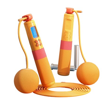Speed Skipping Rope Digital Counter Jump Rope Professional Cordless ...