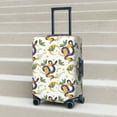 thumbnail image 3 of Wukai Snake And Moon Elastic Luggage Cover: Personalized Protection for Your Suitcase - Fits 19~29-inch, Washable & Durable Travel Companion-Medium, 3 of 8