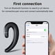 thumbnail image 4 of Auriculares inalámbricos Bluetooth con gancho para la oreja, auriculares sin tapón para la oreja con micrófono, auriculares con cancelación de ruido de una sola oreja Uso sin dolor con auriculares Adepaton 2033222-1, 4 of 9