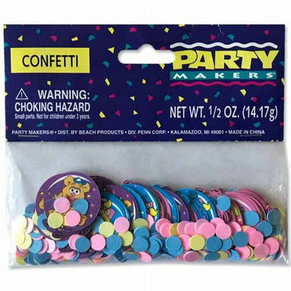 Muppets Babies Vintage 1985 1st Birthday Confetti (0.5oz)