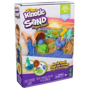 Kinetic Sand, Project Planet Turtle Beach, 14oz Sand, Tools & Molds, Sustainably Minded