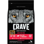 Crave Adult Dog Food Beef -- 4 Lbs