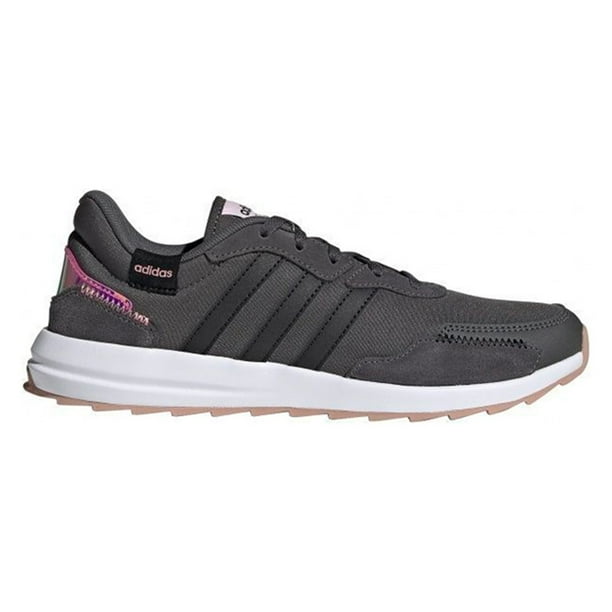 Tenis Adidas Mujer Retrorun Gris FY8417 Walmart en linea