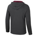 thumbnail image 3 of Men's Colosseum  Charcoal Florida State Seminoles Dujour Ralgan Long Sleeve Henley Hoodie T-Shirt, 3 of 3