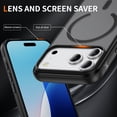 thumbnail image 3 of Case For Iphone 17/17 Pro/17 Pro Max/17 Air, Frosted Translucent Shell Non Slip Phone Case Magnetic Wireless Charging Cover, 3 of 9