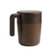 thumbnail image 1 of Taza de agua de 2 capas con filtro de malla 260ml Taza de té portátil de viaje Colador Botella de preservación del calor, Café Sweethay HA001843-01B, 1 of 6