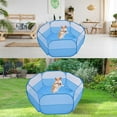 thumbnail image 4 of Small Animals Cage Tent, Breathable & Transparent Pet Playpen Foldable Waterproof Bottom Outdoor, 4 of 5