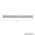 thumbnail image 6 of Moon Glow Moonstone White Zircon Silver Stars Bracelet Size 7.25" Ct 23.78, 6 of 6