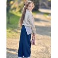 thumbnail image 3 of Arshiner Girls Half Zip Sweatshirt Fleece Quarter Zip Pullover Sweatshirts Fall Clothes for Teen Girls Thumb Hole, 3 of 6