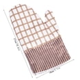 thumbnail image 3 of Guantes de silicona para horno con protección contra el calor – Guantes de cocina antideslizantes para hornear, asar a la parrilla y cocinar – Protección de manos resistente al calor para microondas, 3 of 6