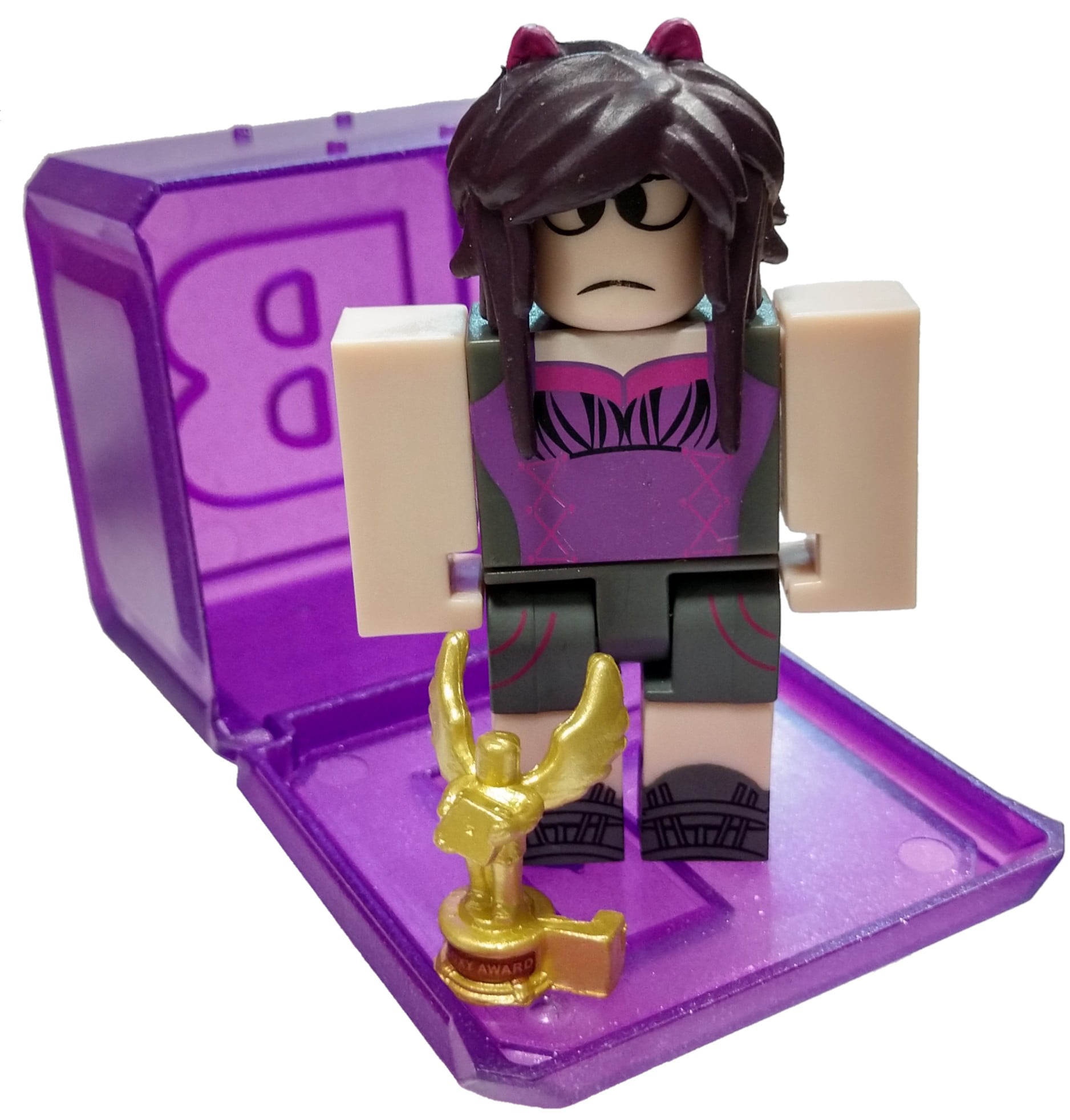 roblox celebrity collection series 3 10 million robux man 3 mini figure with cube and online code loose jazwares toywiz