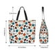 thumbnail image 5 of Easygdp Color Balls Bolsas Tote para Mujer, Bolsos de Hombro para Viaje, Bolsos de Mano de Gran Capacidad para Compras y Trabajo, 5 of 8