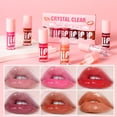 thumbnail image 3 of MAGIC CASA 6-Piece Set Water-Gloss Jelly Lip Oil - Plumping, Hydrating, Makeup Base, Long-Lasting Moisture, 3 of 4