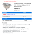 thumbnail image 2 of Front Expansion Tank - Compatible with 1995 - 1998 Audi A6 Quattro 2.8L V6 - Dorman, 2 of 2