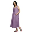 thumbnail image 2 of Moomaya Nuisette Unie Sans Manches pour Femmes, Soins Infirmiers, Vêtements de Nuit pour Femmes, 2 of 6