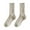 White, variant on IWRICH Women's Mid Calf Tube Socks Rib Retro Casual Thin Cute Knit Comfy Breathable Dress Socks White