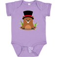 thumbnail image 3 of Inktastic Groundhog Day with Groundhog in Top Hat Boys or Girls Baby Bodysuit, 3 of 5