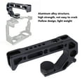 thumbnail image 4 of Camera Video Rig Handle, Secure Grip Camera Top Handle Grip CNC Process Ergonomic Hollow Out with 3/8in-16 Locating Pins for Camera Cage, 4 of 7