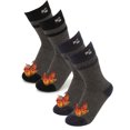 thumbnail image 3 of DG Hill (2 Pair) Kid's Thermal Winter Socks Thick Heat Trapping Insulated Boot Sock, 3 of 8