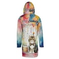 thumbnail image 2 of Happy Birthday to Exotic Shorthair Kitten Party Balloons Cake All Over Print 3D Hooded Duffle Toggle Coat Cat Lover Kitten Owner Gifts - 00027, 2 of 6