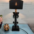 thumbnail image 1 of Skeleton Table Lamp,creative Vintage Resin Skull Desk Light For Home Decor, 1 of 1