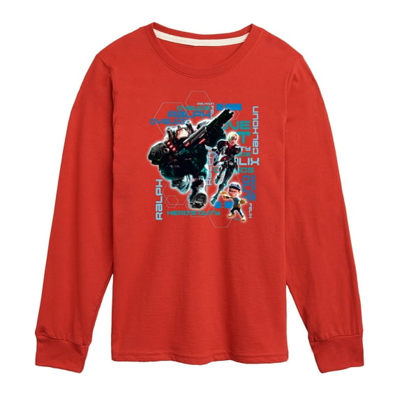 Disney Wreck It Ralph - Hero's Duty - Move Out - Toddler & Youth Long Sleeve Graphic T-Shirt