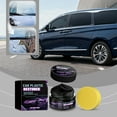 thumbnail image 4 of HaoXun 50G Plastic Dashboard Restorer & Cleaner with Sponge - Interior Polish Cream for Car Leather, Plastic, Wood Surfaces, Stain Removal, Gloss Enhancement & Maintenance Car Care Kit, 4 of 9
