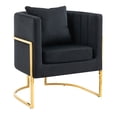 thumbnail image 2 of Marquet Upholstered Barrel Chair, 2 of 9