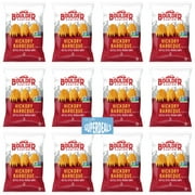 Boulder Canyon |Hickory Barbeque | Kettle Style Potato Chips| 1.5 Ounce | Pack of 12 Bundled by SUPERDEALS with Mystery Bonus Gift