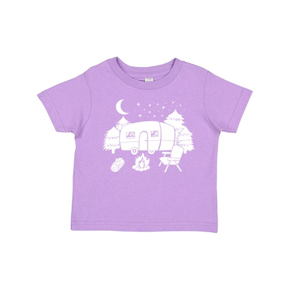 Inktastic Camper In A Star Filled Night Boys or Girls Toddler T-Shirt