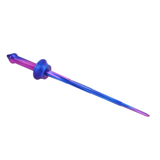 Épée Spirale Rétractable Imprimée en 3D, Jouet de Création Fait Main avec Longueur Réglable, Collection et Jeu
