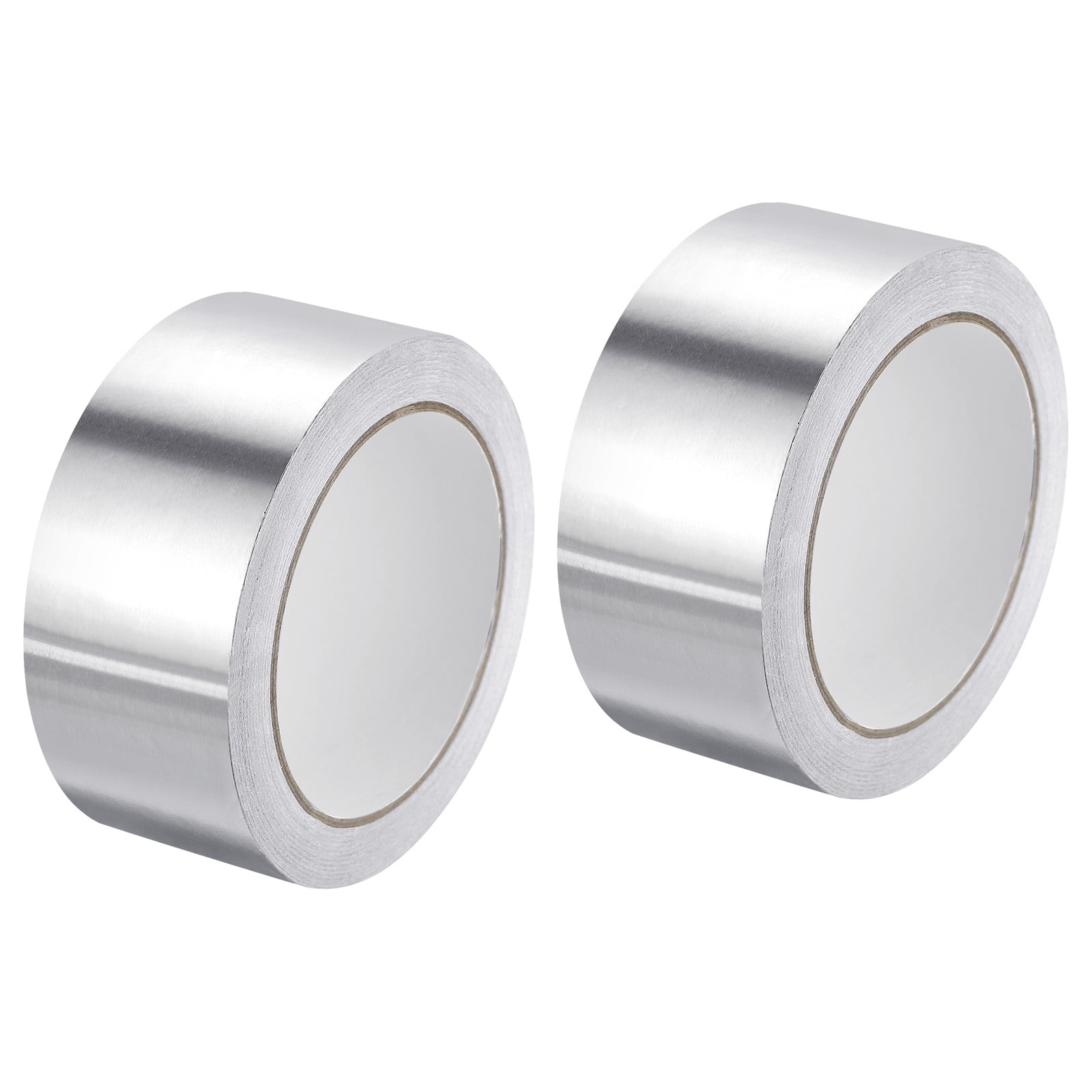 2 Pack Aluminum Tape, 1.77 inch x 65ft Foil Tape (3.5 mil) for Ductwork