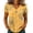 Yellow_#07, variant on Sewkxo Womens Summer Tops Short Sleeve Basic Casual V Neck T Shirts Trendy Fashion 2026 Top,Black 3XL