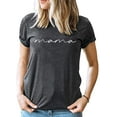 thumbnail image 3 of Beopjesk Women Mama Letter Printed T-Shirt Mama Graphic Tee, 3 of 6