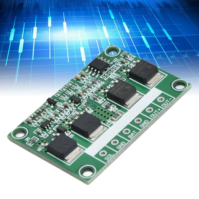LHCER Solar Light Board,Solar Light Circuit Board,Solar Light Circuit Board Control Module MOS Tube 10A High Power 4 Modes Accessory