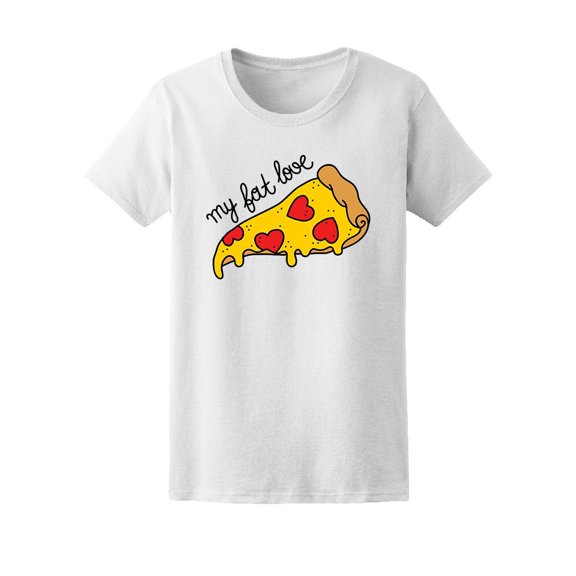 My Fat Love (Pizza) T-Shirt Men -Image by Shutterstock, Male 4X-Large